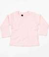 BZ11 Baby Long Sleeve Tee Powder Pink colour image